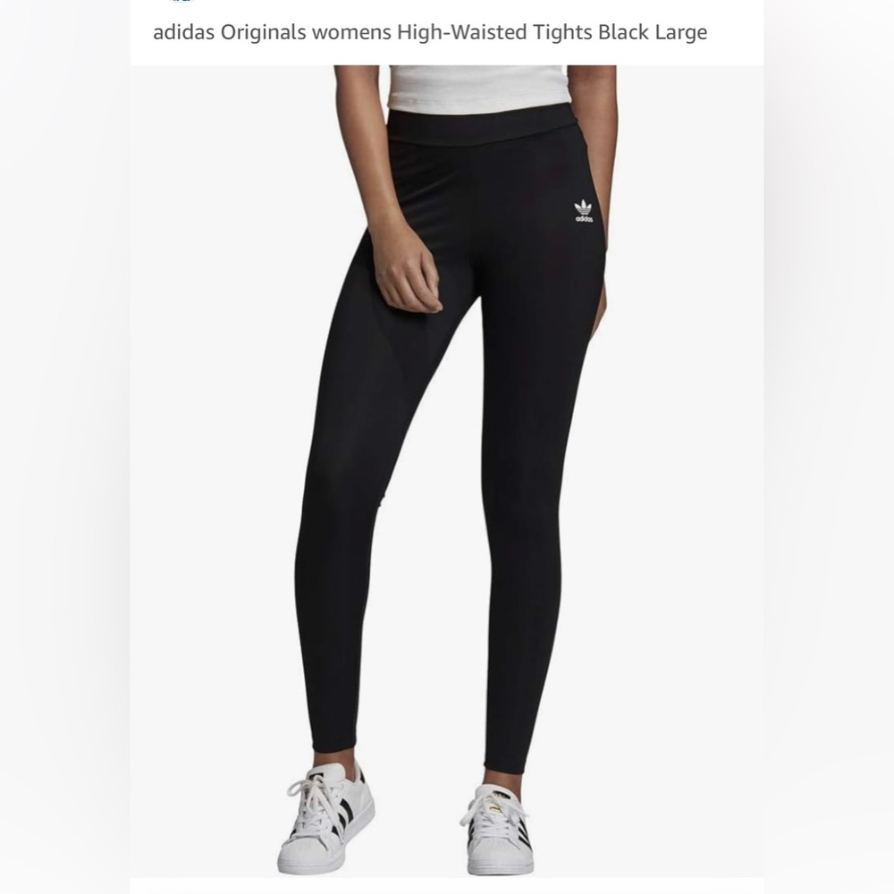 Adidas High Waisted Leggings L